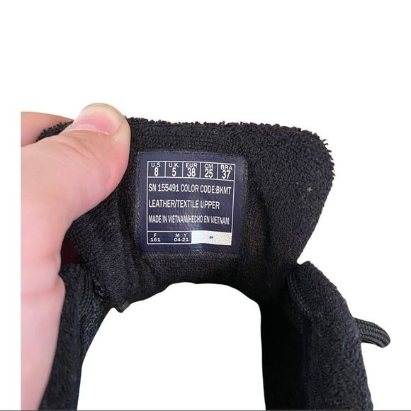 Skechers Heydayz Marathon Running Shoes/Sneakers 155491-BKMT size 8 NWT BLACK - Picture 7 of 7